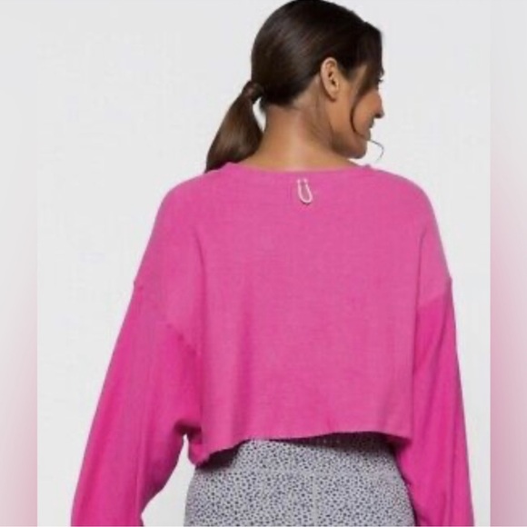 NWT Free People Movement Cropped Surfside Sweatshirt💕 - Picture 2 of 8